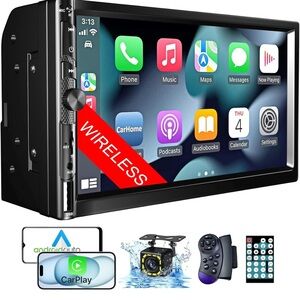 Multifunction Car MP5 Player - Black